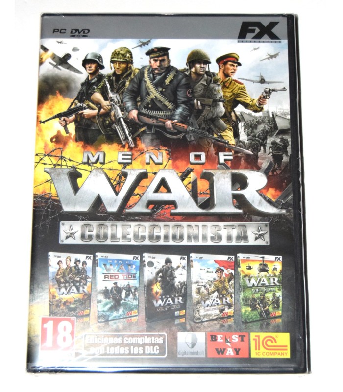 Juego PC Men of War Coleccionista (nuevo) Juego PC Men of War Coleccionista (nuevo)