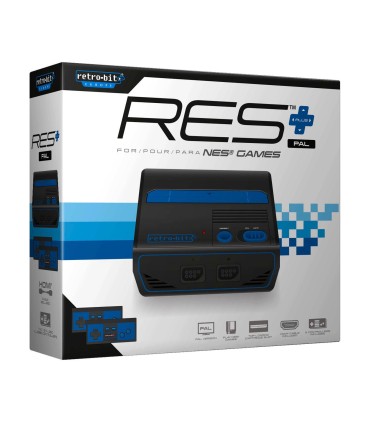 Consola RES+ HD NES PAL azul