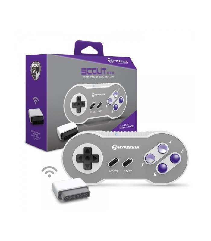 Mando inalámbrico Scout SNES/PC/Móvil Mando inalámbrico Scout SNES/PC/Móvil