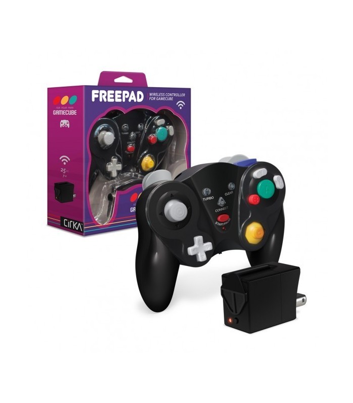 Mando inalámbrico Gamecube negro Mando inalámbrico Gamecube negro
