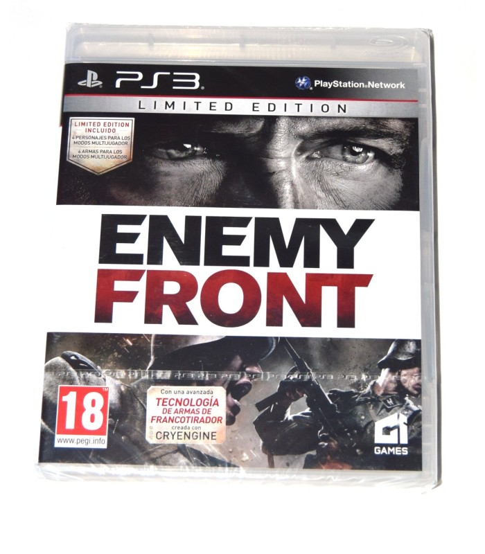 Juego Playstation 3 Enemy Front Limited Edition (nuevo) Juego Playstation 3 Enemy Front Limited Edition (nuevo)