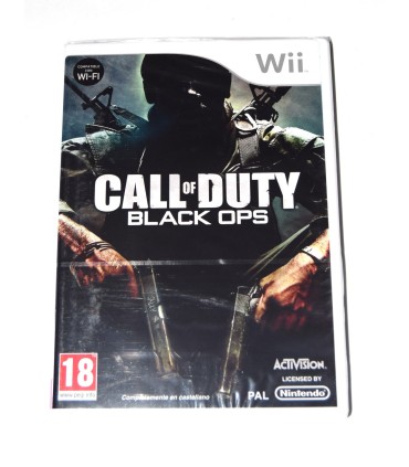 Juego Wii Call of Duty Black Ops (nuevo)