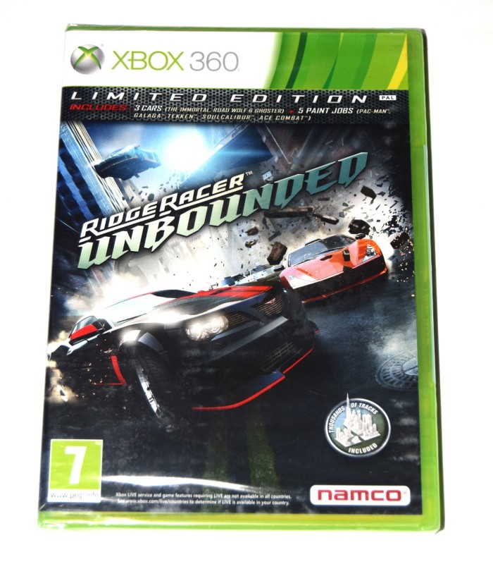 Juego Xbox 360 Ridge Racer Unbounded (nuevo)