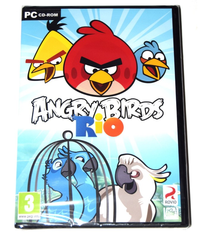 Juego PC Angry Birds Rio (nuevo) Juego PC Angry Birds Rio (nuevo)