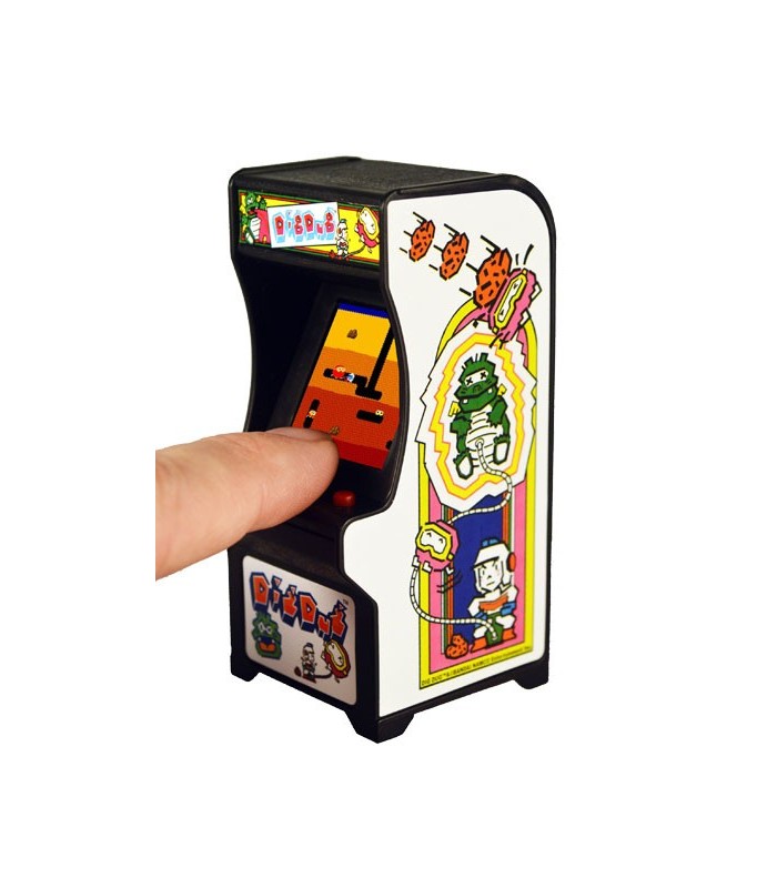 Mini arcade llavero Tiny Arcade Dig Dug Mini arcade llavero Tiny Arcade Dig Dug
