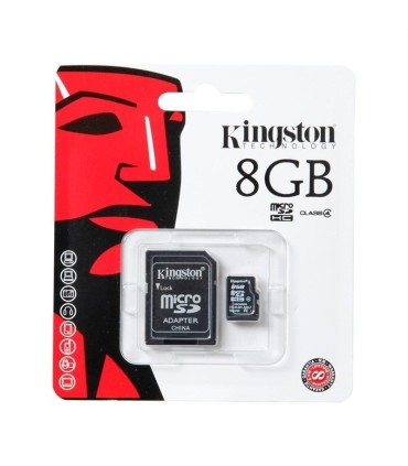 Tarjeta microSD + Adaptador a SD 8Gb.