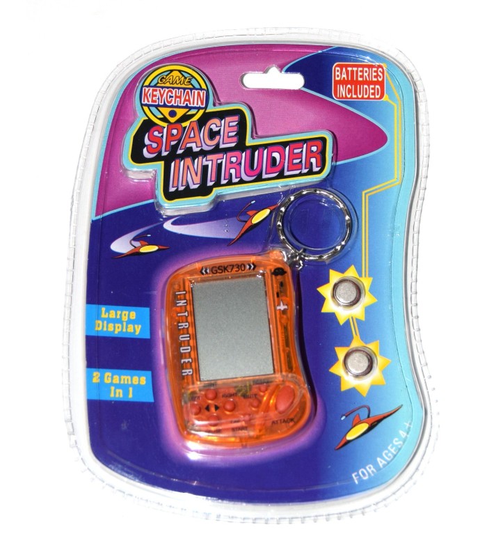 Consola llavero tipo Game & Watch Space Intruder Consola llavero tipo Game & Watch Space Intruder