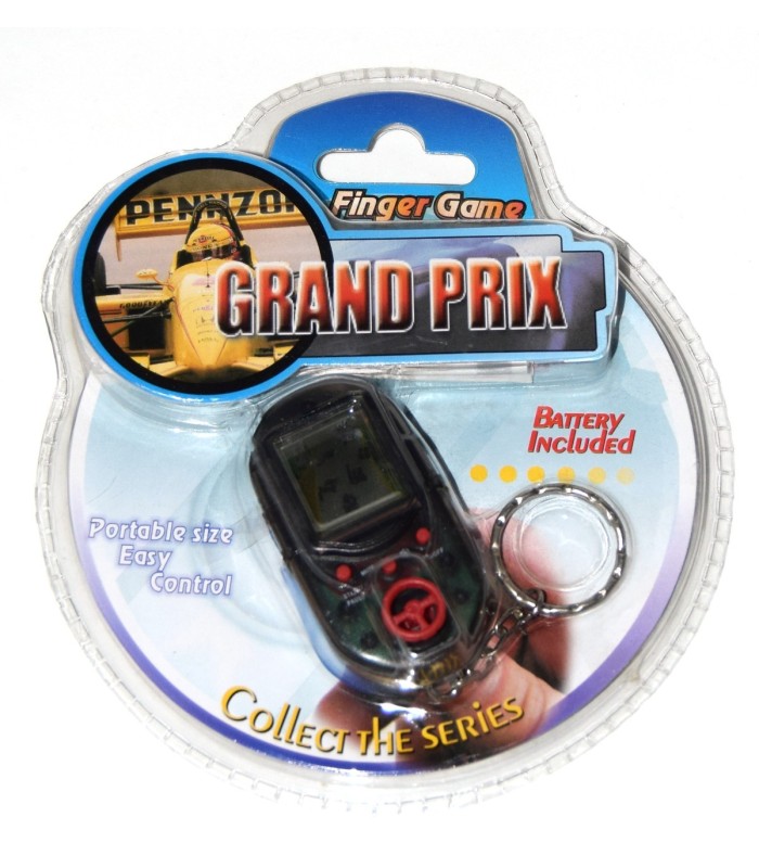 Consola llavero tipo Game & Watch Finger Game Grand Prix Consola llavero tipo Game & Watch Finger Game Grand Prix