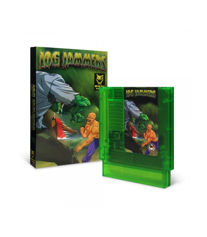 Juego NES Log Jammers Juego NES Log Jammers