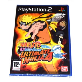 Juego Playstation 2 Naruto Shippuden Ultimate Ninja 4 (Nuevo)