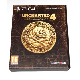 Juego Uncharted 4: El Desenlace del Ladrón Edición Especial PS4