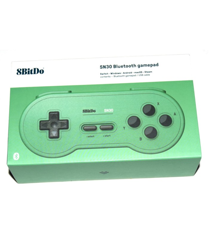 Mando Bluetooth SN30 8Bitdo verde Mando Bluetooth SN30 8Bitdo verde