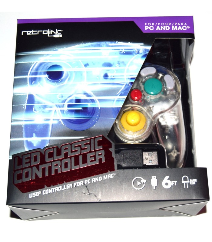 Mando Gamecube LED USB Mando Gamecube LED USB