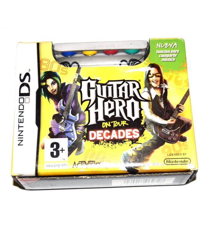 Juego Nintendo DS Guitar Hero on Tour Decades Juego Nintendo DS Guitar Hero on Tour Decades