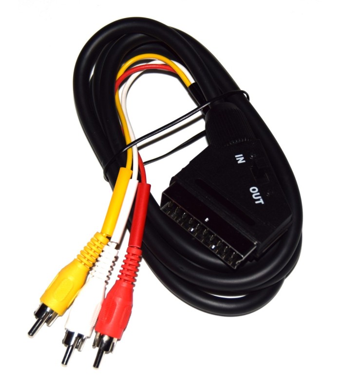 Cable euroconector AV estéreo estándar