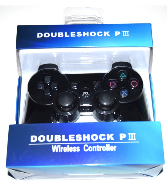 Mando inalambrico compatible Playstation 3 negro Mando inalambrico compatible Playstation 3 negro