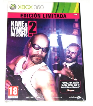 Juego Xbox 360 Kane & Lynch 2 Edición limitada (nuevo)