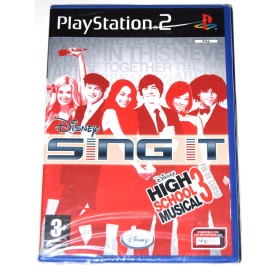 Juego Playstation 2 Disney Sing It: High School Musical 3 (nuevo)