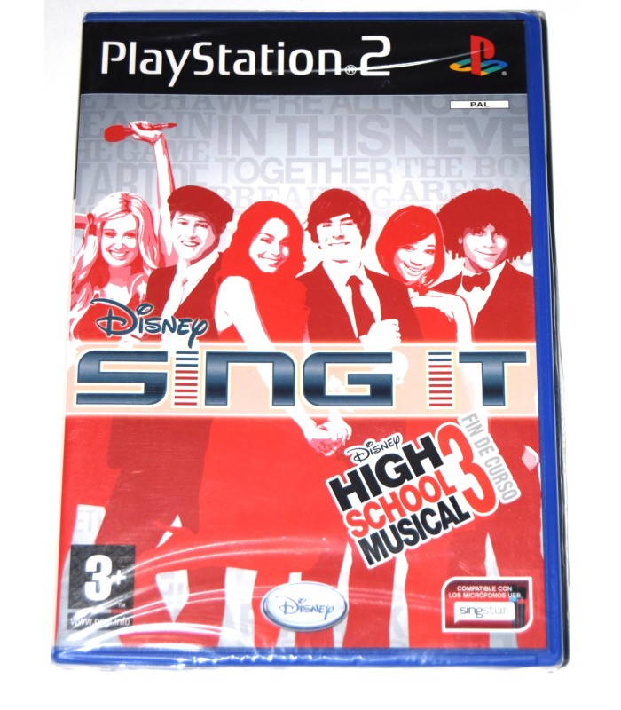 Juego Playstation 2 Disney Sing It: High School Musical 3 (nuevo) Juego Playstation 2 Disney Sing It: High School Musical 3 (nuevo)