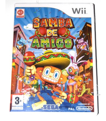 Juego Wii Samba de Amigo (nuevo)