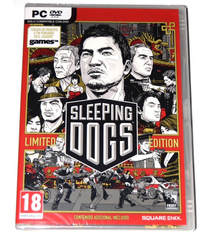 Juego PC Sleeping Dogs Edición Limitada (nuevo) Juego PC Sleeping Dogs Edición Limitada (nuevo)