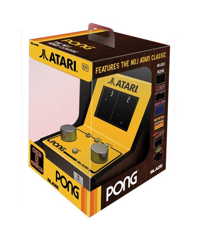 Consola Arcade Atari 5 Game Mini Pong Paddle Consola Arcade Atari 5 Game Mini Pong Paddle