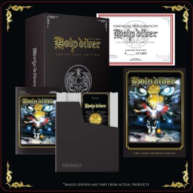 Juego NES Holy Diver Limited Edition Collector (cartucho blanco)