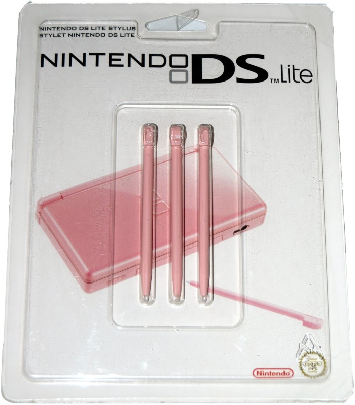 Pack oficial punteros DS Lite rosa (nuevo)