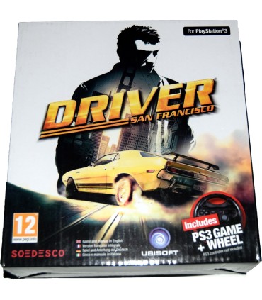Juego Playstation 3 Driver San Francisco + volante (nuevo)