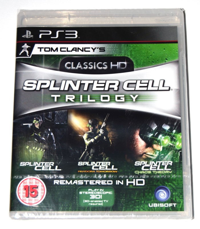 Juego Playstation 3 Splinter Cell Trilogy HD (nuevo) Juego Playstation 3 Splinter Cell Trilogy HD (nuevo)