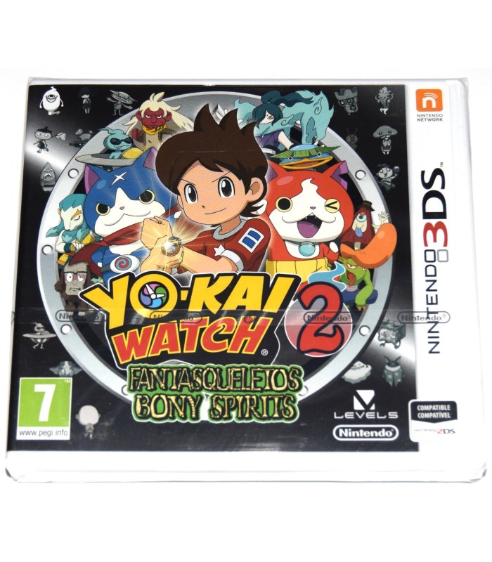 Juego Nintendo 3DS Yo-Kai Watch 2: Fantasqueletos (nuevo)
