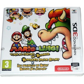 Juego Nintendo 3DS Mario & Luigi: Viaje Al Centro De Bowser + Las Peripecias De Bowser  (nuevo)