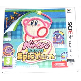 Juego Nintendo 3DS Extra Epic Yarn , Más Kirby en el reino de los hilos (nuevo)