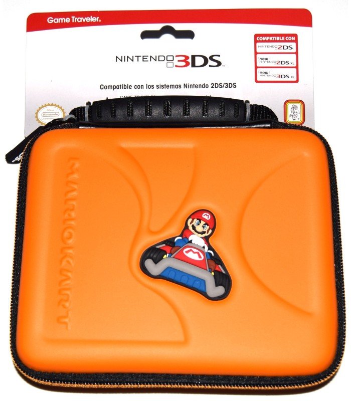 Funda Mario Kart 2DS/3DS (naranja)