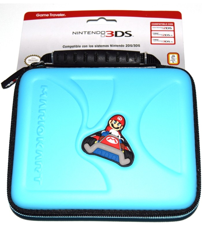 Funda Mario Kart 2DS/3DS (azul)