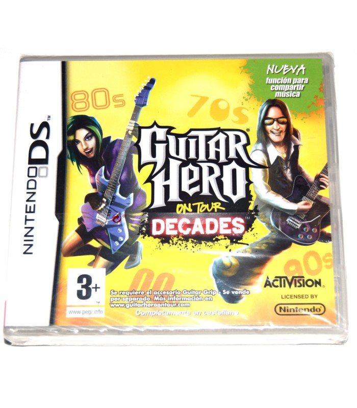 Juego Nintendo DS Guitar Hero on Tour Decades (solo juego) (nuevo)