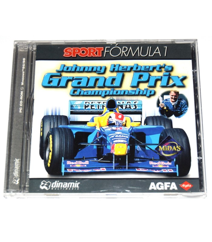 Juego PC Johnny Herbert's Grand Prix Championship(segunda mano) Juego PC Johnny Herbert's Grand Prix Championship(segunda mano)