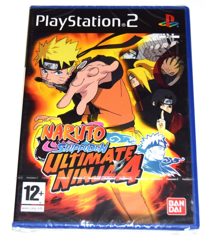 Juego Playstation 2 Naruto Shippuden Ultimate Ninja 4 (nuevo)