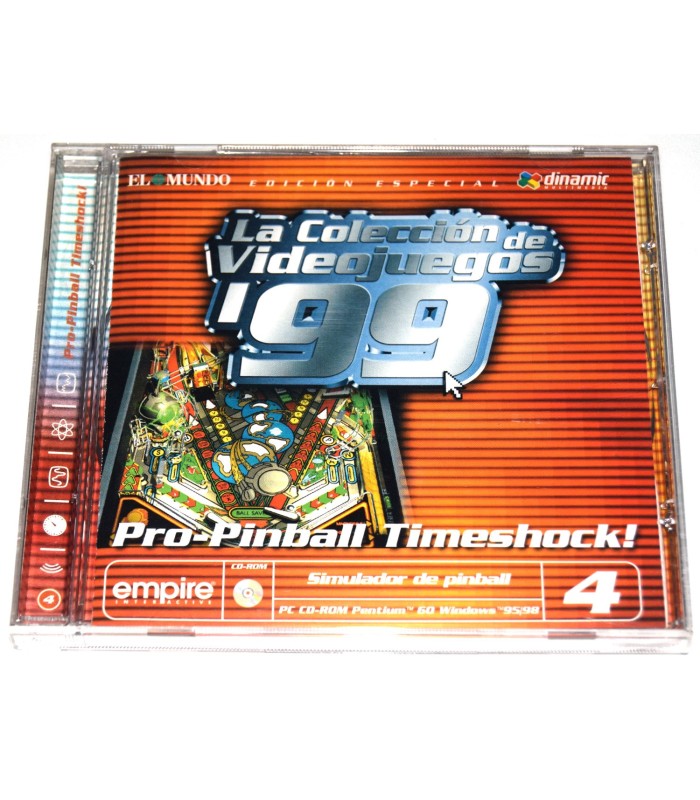Juego PC Propinball Timeshock (segunda mano) Juego PC Propinball Timeshock (segunda mano)
