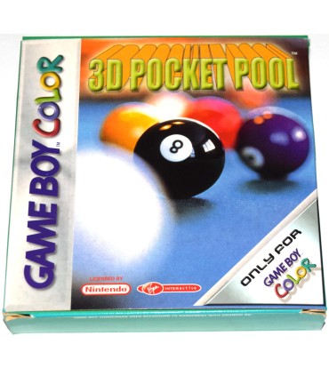 Juego GameBoy Color 3D Pocket Pool (nuevo)