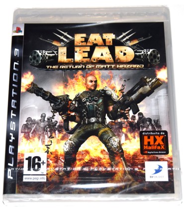Juego Playstation 3 Eat Lead (nuevo)