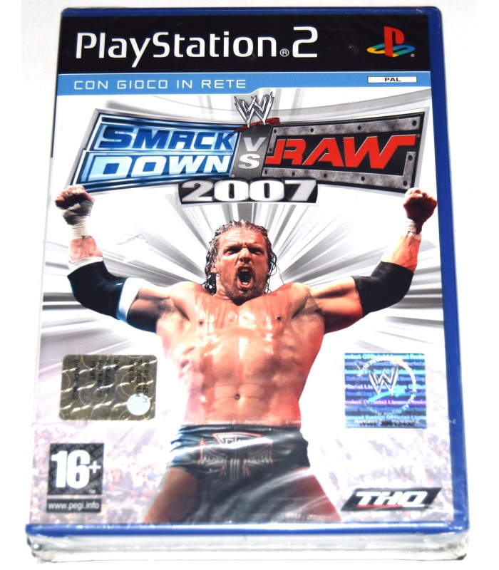 Juego Playstation 2 WWE Smackdown Vs. Raw 2007 + DVD (nuevo)
