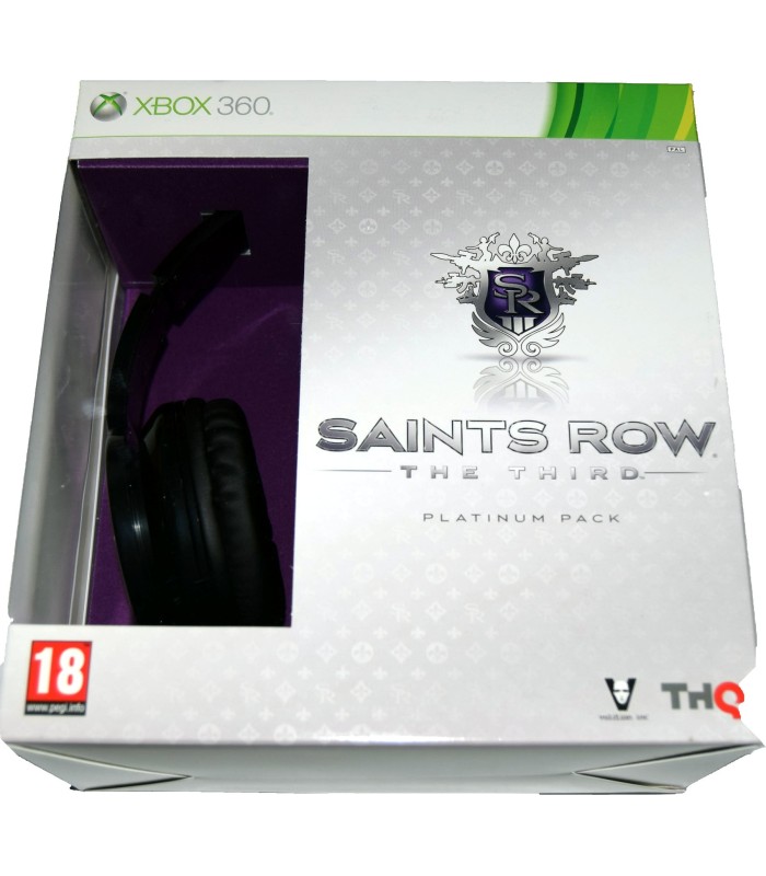 Juego Xbox 360 Saints Row the Third Platinum Edition (nuevo)