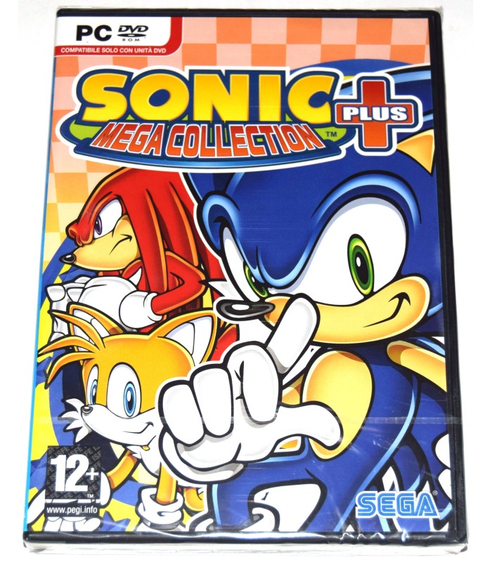 Juego PC Sonic Mega Collection plus (nuevo)