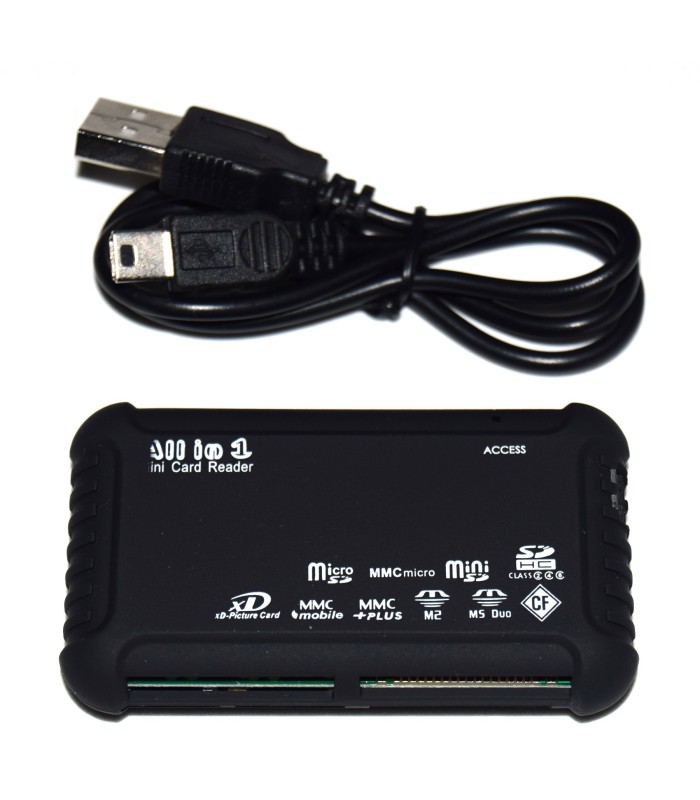 Lector de tarjetas de memoria USB Nuevo CF/SD/microSD/xD/MMC/MS 6 en 1 Lector de tarjetas de memoria USB Nuevo CF/SD/microSD/xD/MMC/MS 6 en 1