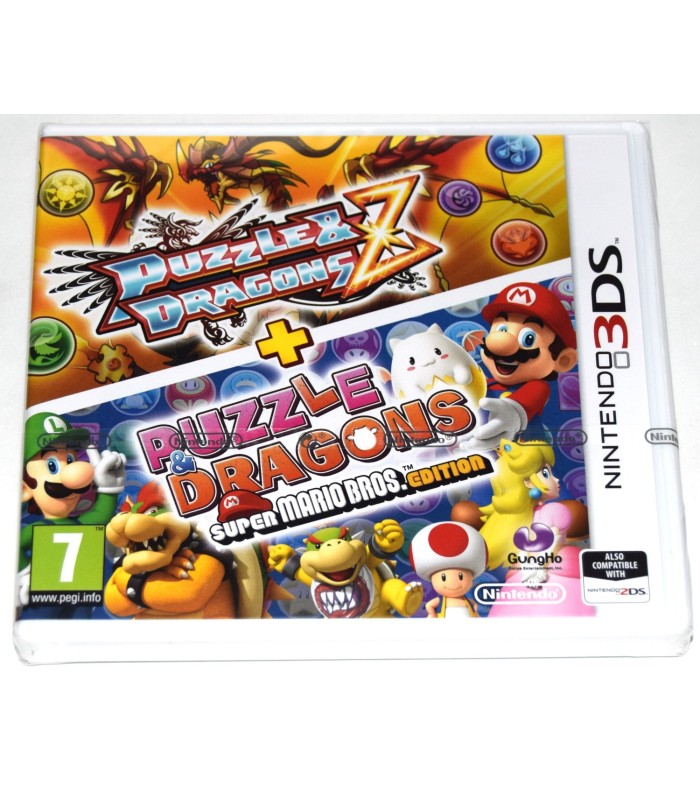 Juego Nintendo 3DS Puzzle & Dragons Z + Puzzle & Dragons Super Mario Bros. Edition  (nuevo)