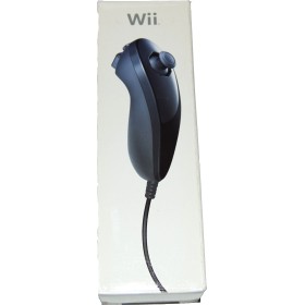 Nintendo Wii Nunchuk negro oficial (nuevo)