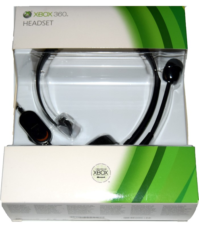 Headset oficial Xbox 360 (nuevo)
