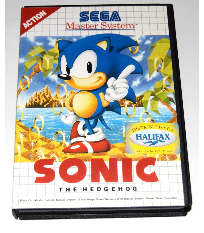 Juego Mastersystem Sonic (nuevo)