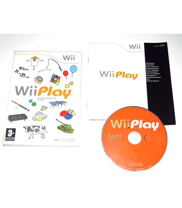 Juego Wii Wii Play (segunda mano)